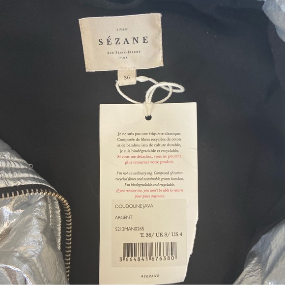 🌿|NWT| Sézane Java Puffer Jacket - Picture 5 of 10